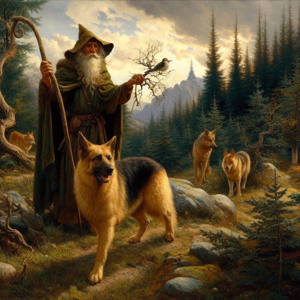 German Shepherd Dogs in Medieval times