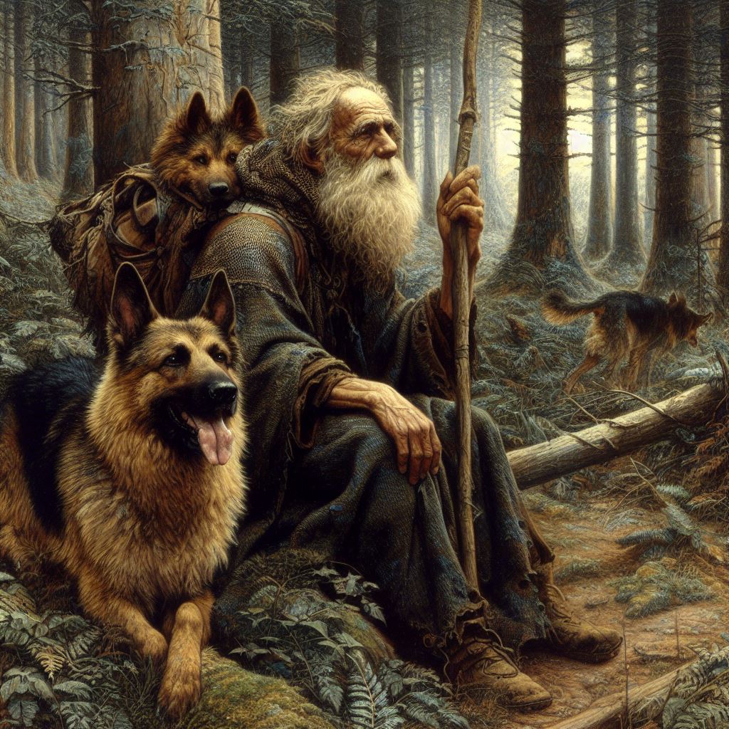 German Shepherd Dogs in Medieval times