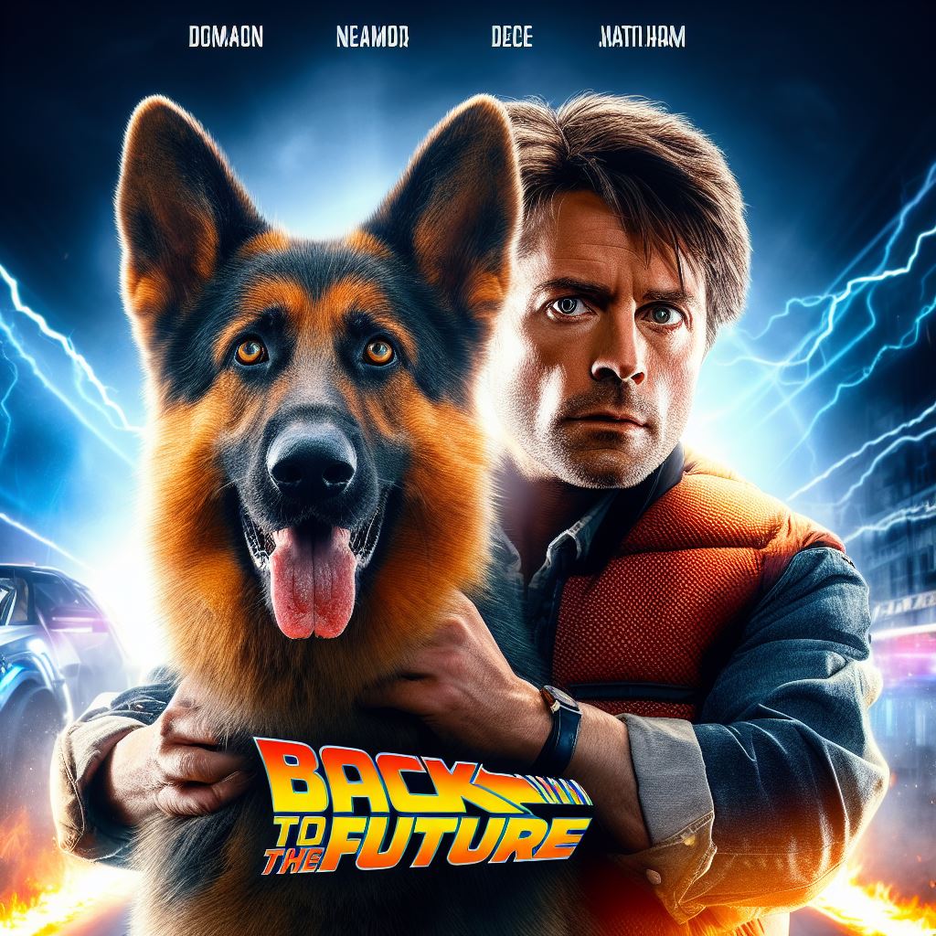 German Sheperd in Movie Back to the Future 2