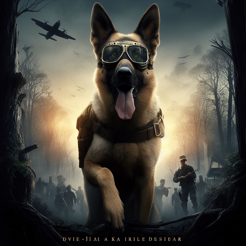 I am a legend, German Shepherd service dogs saving humanity